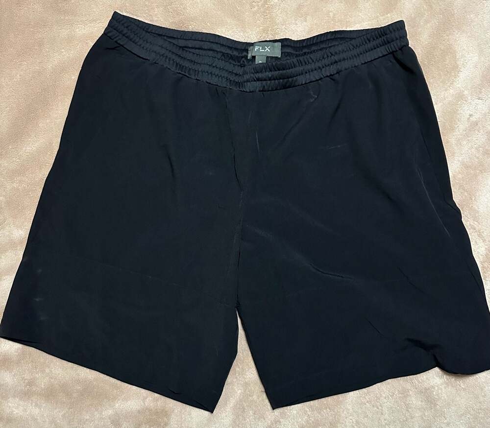 FLX Men's Black Hybrid Performance Shorts Size XL